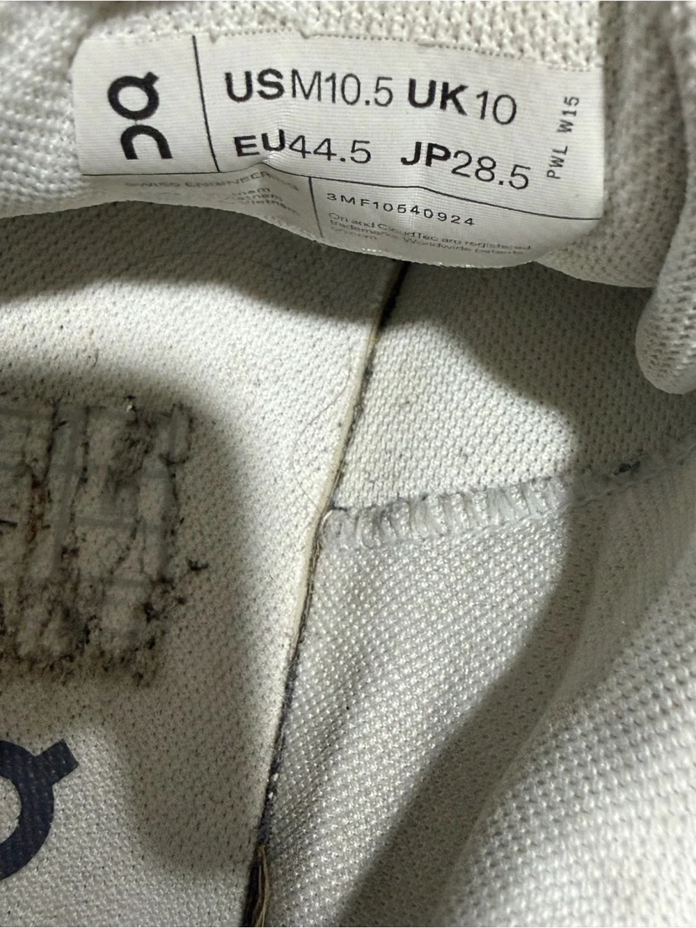 On Running White Men's Low-Top Sneakers